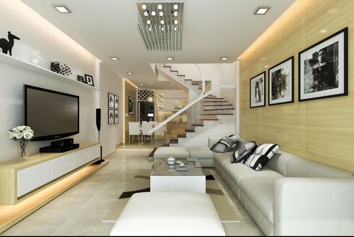 Bí quyết trang trí phòng khách nhà ống đẹp hợp phong thủy Bí quyết trang trí phòng khách nhà ống đẹp hợp phong thủy